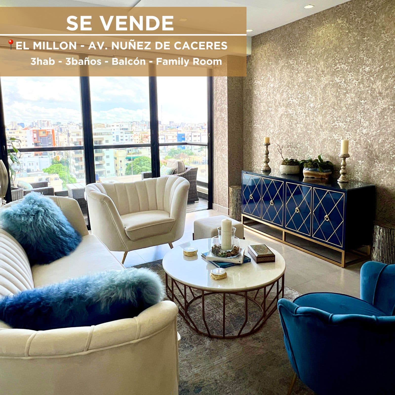 El Millón- Apartamento en venta