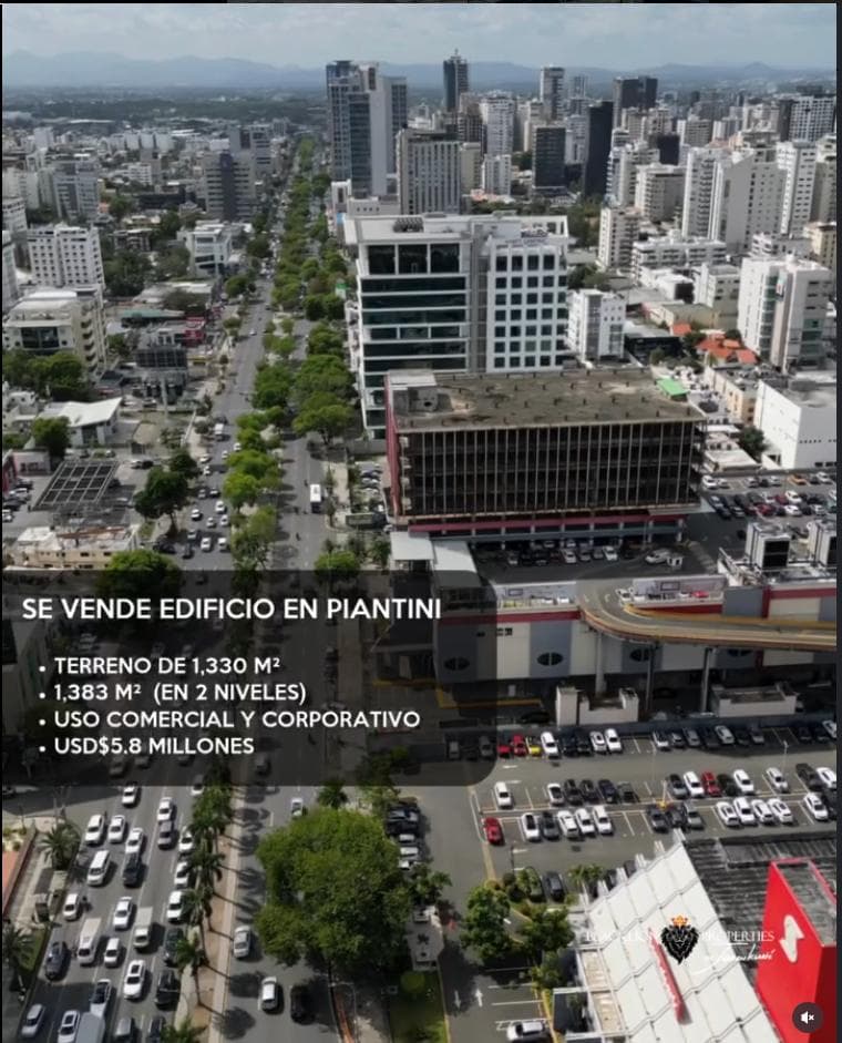 Edificion Comercial en Venta en la zona de Piantini